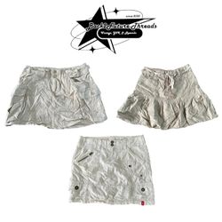 Y2k Unique Girl Corduoy Mini Skirt B2F-055
