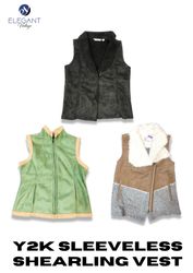 Y2K Shearling Vest - EV2283