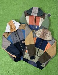 Upcycle Carhartt hoodie jacket
