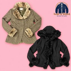 Vintage Cozy Coats & Gilets