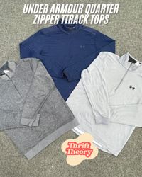 🔴 Under Armour Quarter Zipper Track Tops - (17/10..