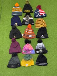 Yv1552 New Era Jordan  American Eagle Mix Beanies ..