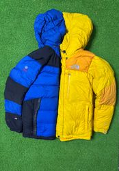 The North Face Puffer Jacket double colour 700 800..