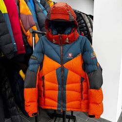 Black yak Puffer jackets