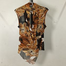 Y2K BLOUSES (BROWN) - BUNDLE 18