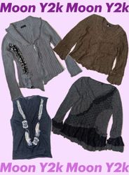 Y2k Grungy Knitwear Tops