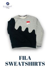 Upcycled Fila Sweatshirts - EVR0273