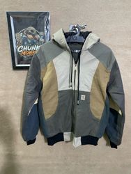 Upcycled Carhartt hooded jacket 🐒