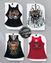 Y2K Harley Davidson Tank Tops