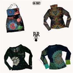 Y2K Desigual Mix Tops (AA-1507)