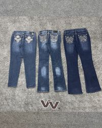 Y2K Bootcut/Emblished Jeans #170826