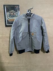 Upcycled Carhartt hooded jacket 🐒