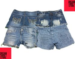 DESIGNER BACK EMBELLISHMENT SEXY SHORTS MARKEN EIN..