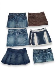 B-25 Vintage Y2K Assorted Mini Skirts Mix