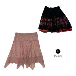 11. Women’s Poly Skirt – Rare Authentic Y2K Vintag..