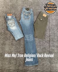 🔴 Miss Me / True Religion / Rock Revival Jeans - ..