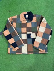 Upcycle Carhartt multi color Box jacket
