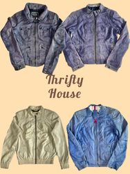 Y2K Cool Girl Leather Jackets(TH/678)