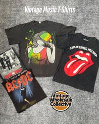 🔴 Vintage Music T-Shirts - (23/09)