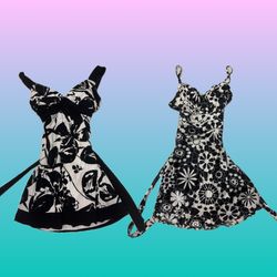 Y2K Onyx Whimsigoth Dresses (RS-103)
