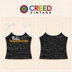 CR2196 UPCYCLED WARRIORS BASKETBALL JERSEY CAMI TO..