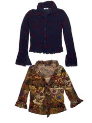 Y2K Floral Blouses Collection | 12 PCS