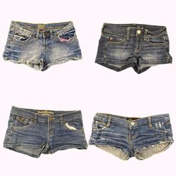 Y2k American Eagle Outfitters Denim Shorts B2F-337