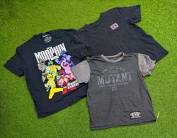 8468-Vintage-Stil Halbarm-T-Shirts