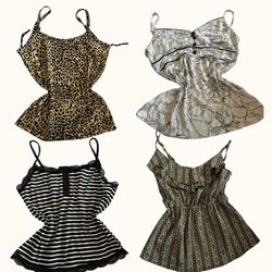 Y2K Cool Girl Cami Tops - ST-059