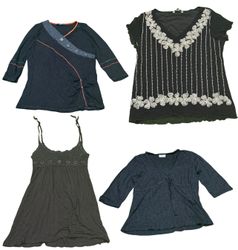 Y2K Dark Romance Tops Mix