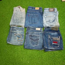 SILVER AND OTHER BRAND MINI MICRO SKIRT (C334)