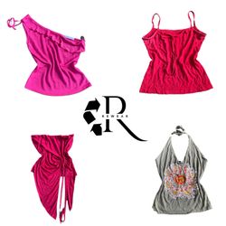 Y2K Cutesy Vibes Girl Cami Tops RW-2263