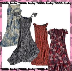 Slipping away into fall: y2k dresses-235
