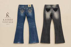 vintage dream flared jeans
