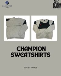 Upcycled Champion Sweatshirts - EVR0122