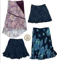 Y2K Bedded & Seacoins Skirt 10 pcs At 1279