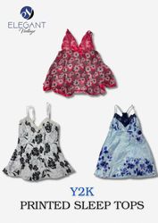 Y2K Printed Sleep Tops - EV0063