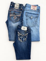 Miss Me/True Religion/Rock Revival Jeans [TD-581]