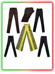 Women’s Y2K Stretch Leggings – Coated, Croc & Snak..