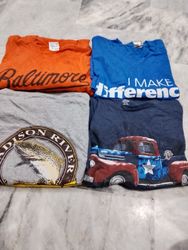 17x UAE Imported Graphic T-Shirts Bundle | Mixed S..