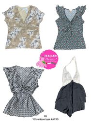 Y2k unique tops