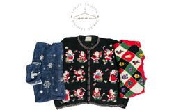 Vintage Christmas knitwear