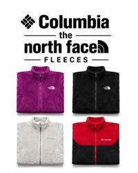 The north face Columbia fleece