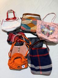 Gucci,edhardy,fila,burburry mixed bag 9pcs