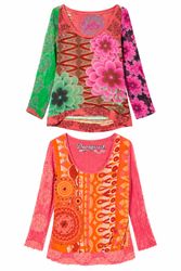Desigual Long Sleeve T-Shirts and Blouses