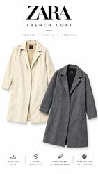 Manteau tranche Zara
