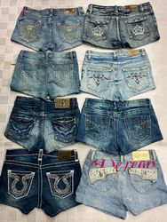 R724 Upcycled Ladies Embellished Sexy Shorts