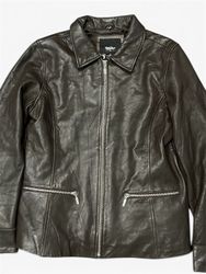 Women's leather jacket