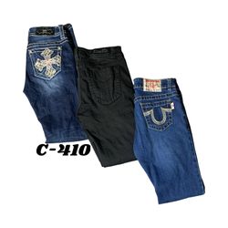 Jean skinny mixée Y2K - Miss Me & True Religion (1..