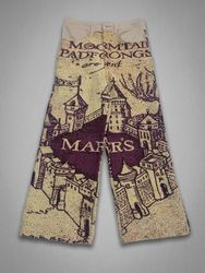 Upcycle Tapestry Baggy Style Jeans (Dv-10-34)